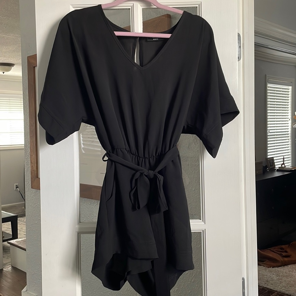 Black Vici romper, size M